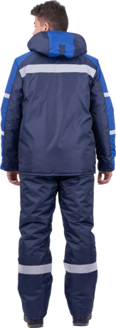 Костюм РОУД зимний (т.синий-василек), 100% ПЭ, Оксфорд 240, пл. 130 г/м²